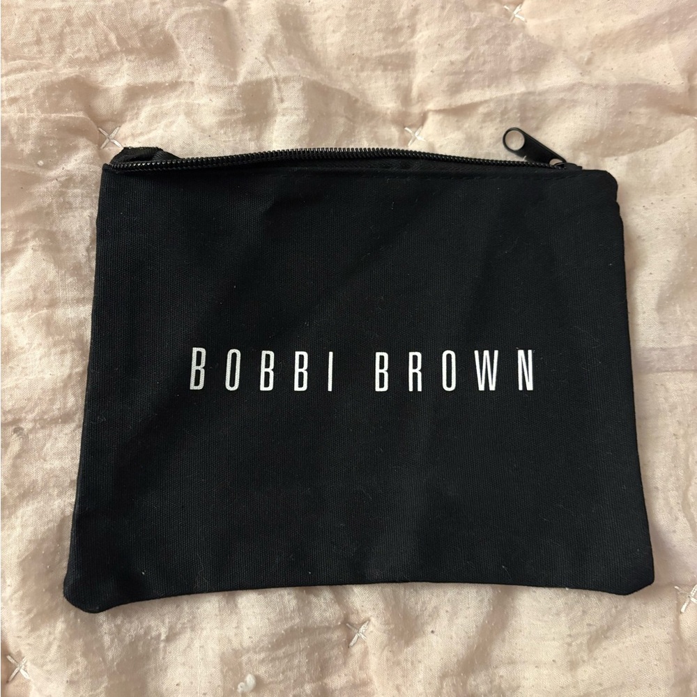 Bobbi Brown Black Cosmetic Makeup Bag